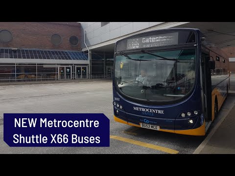 The NEW Metrocentre Shuttle X66 Buses | Go North East | Full Review