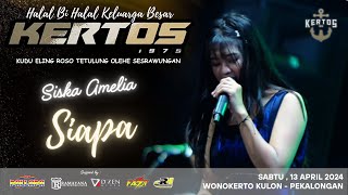 Download lagu Siapa - Siska  Amelia - New Pallapa 2024 Live KERTOS mp3