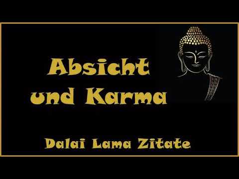 Zur Inspiration: Absicht und Karma - Zitate vom Dalai Lama