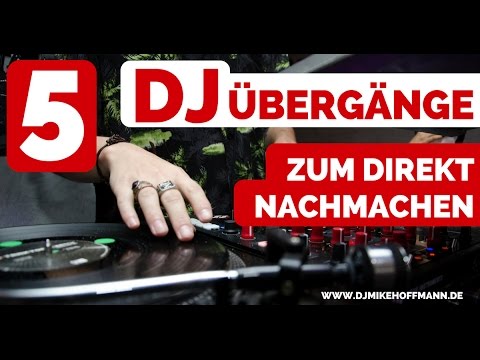 5 DJ Übergänge zum direkt nachmachen für Anfänger ???? Virtual DJ Tutorial | Beatmatching How to DJ