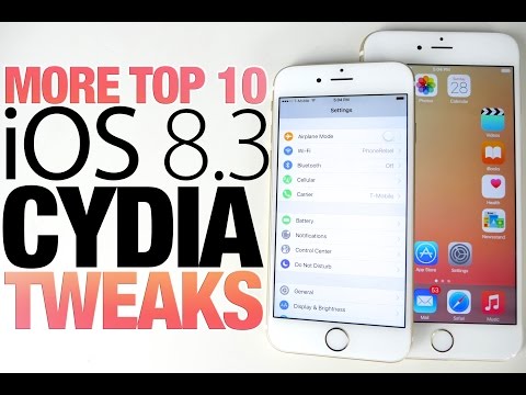 MORE Top 10 iOS 8.3 Cydia Tweaks Part 3 - Taig 8.3 Jailbreak Compatible