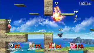 [TAS] 【スマブラ for WiiU】 Amiibo4体を戦わせてみた