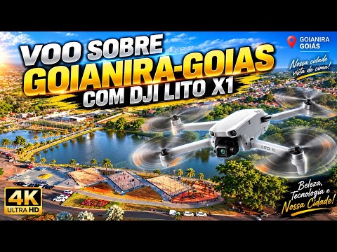 DJI LITO X1 Voo sobre a cidade de Goianira-Goias.11/09/26