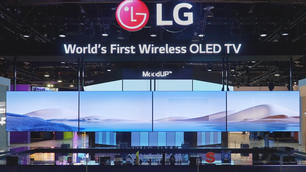 2023 CES | LG Signature OLED M Wireless TV Hero Zone