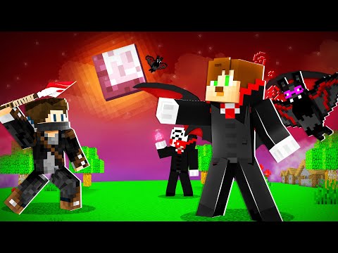 minecraft ama EKİPÇE VAMPİR OLUYORUZ #1 VAMPİR-AVCI
