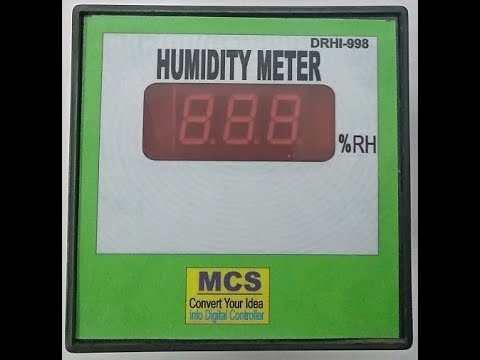Digital Humidity Meter