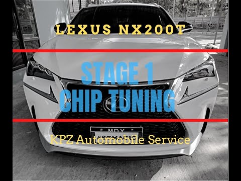 Lexus NX 200t Stage 1 Tuning testing with Dyno Road