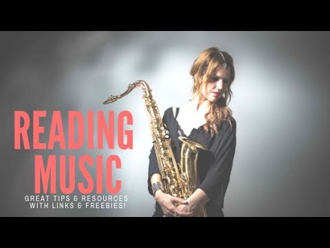 Reading music - help & advice, apps & resources - 🎶 Amazing Grace sax lesson/tutorial.