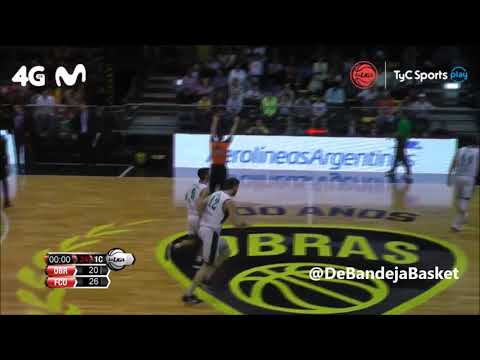 Tremendo triple de Diego Figueredo ante Obras