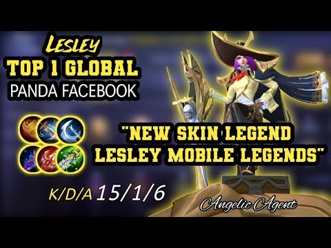 Top 1 Global Lesley PANDA FACEBOOK Mobile Legends