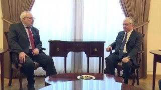 Էդվարդ Նալբանդյանն ընդունեց ԵԱՀԿ Մինսկի խմբի համանախագահներին