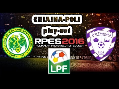RPES 2016 | CONCORDIA CHIAJNA vs ACS POLI TIMISOARA 2-0 | LIGA 1 ORANGE PLAY-OUT
