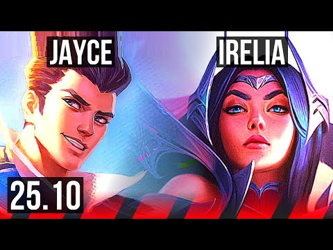 JAYCE vs IRELIA (TOP) | 15/1/8, Legendary | KR Challenger | 25.10