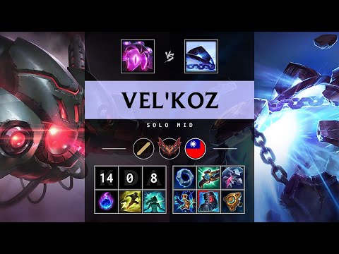 Vel'Koz Mid vs Xerath - TW Grandmaster Patch 25.20