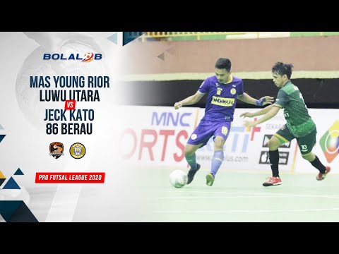 MAS Young Rior Luwu Utara (1) vs (0) Jeck Kato 86 Berau | Highlights Pro Futsal League 2020