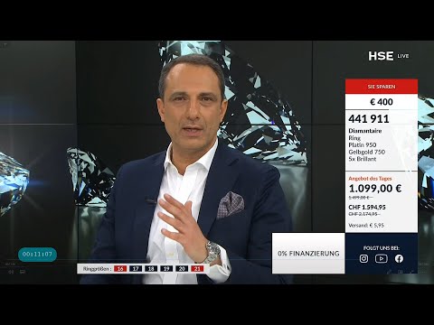 Der hochwertigste Ring in der Geschichte von HSE - David Gilardy mit Arina Pirayesh am 2.5.21