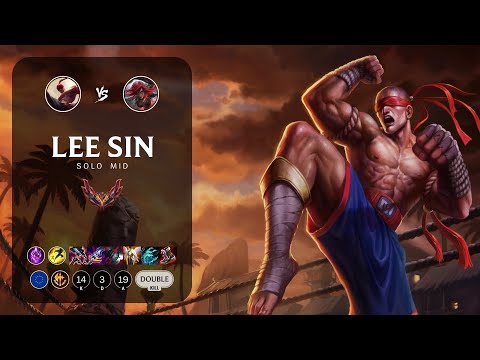 Lee Sin Mid vs Katarina - EUW Grandmaster Patch 13.5