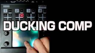 Video thumbnail for KORG KAOSS PAD QUAD  - 4 : VINYL BREAK & DUCKING COMP - by KORG INC.