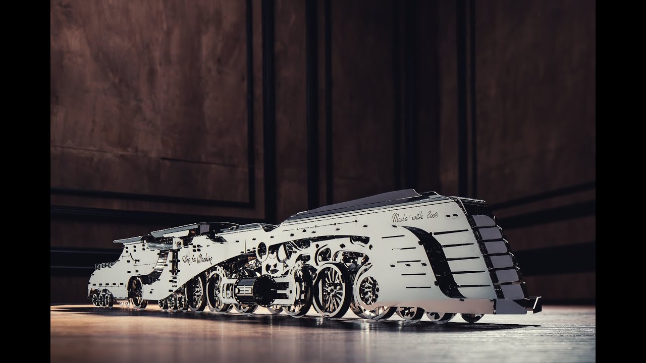 Oceľová stavebnica Lokomotíva