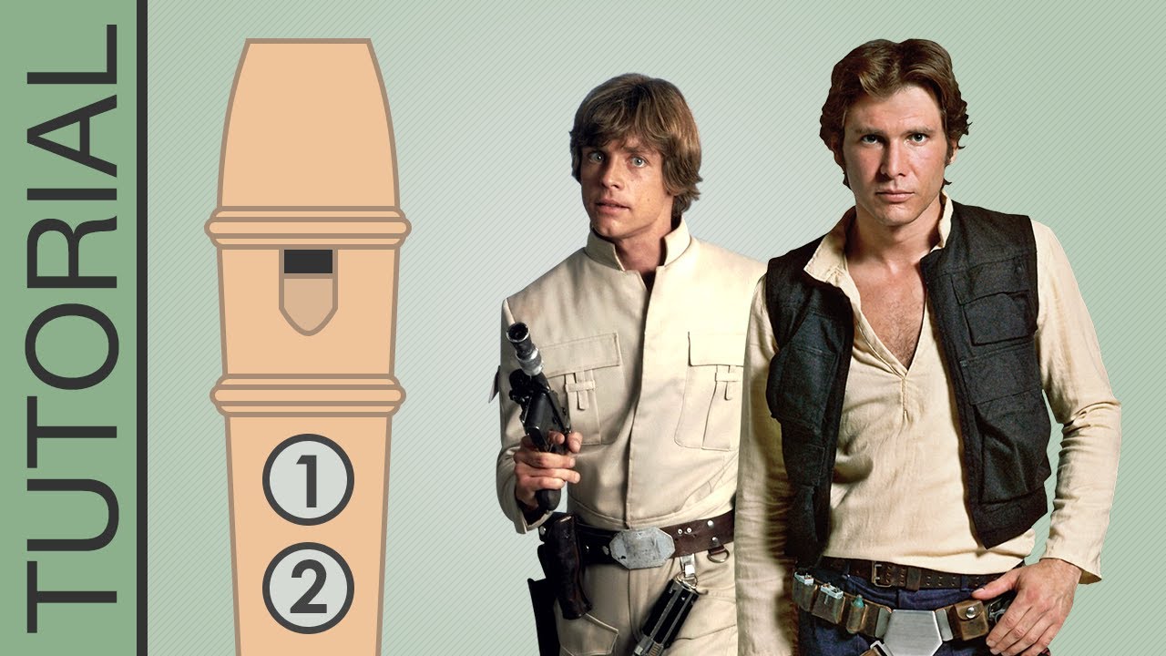 Star Wars Main Theme - Recorder Notes Tutorial