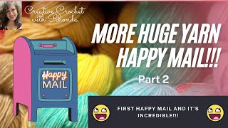 More HUGE Yarn Happy Mail! Lots of Yarn Bee Yarn from Hobby Lobby and MORE Surprises!