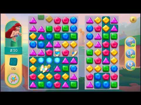 Disney Princess Majestic Quest Level 138 - NO BOOSTERS + FULL STORY 👸 | SKILLGAMING ✔️