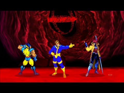Marvel VS Capcom 2 - Wolverine/Gambit/Cyclops - Expert Difficulty Playthrough