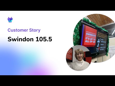 How UK Community Radio Station Swindon 105.5 Uses Digital Signage To Update Their News Team