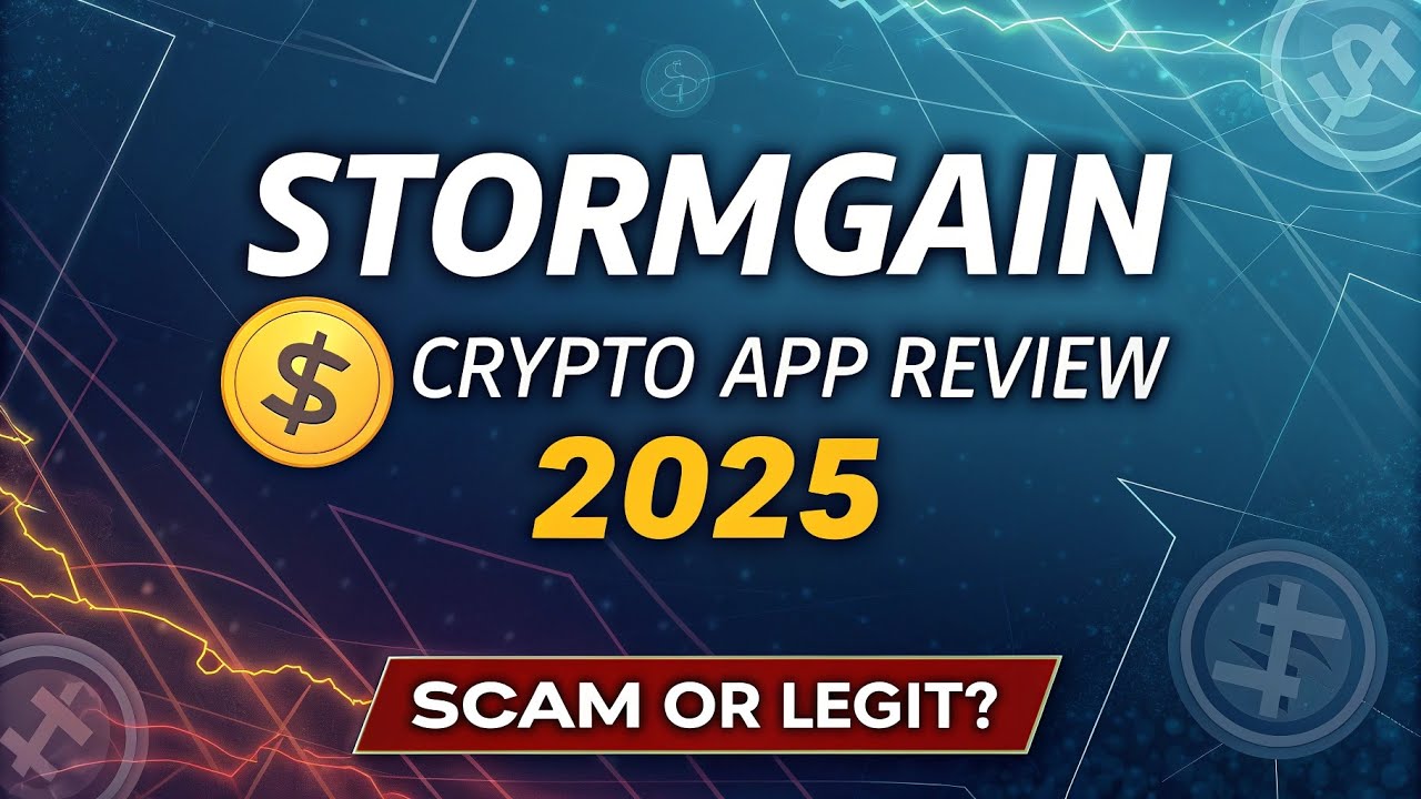 StormGain Crypto App Review 2025 🔥 Scam or Legit? Full Earning Guide!