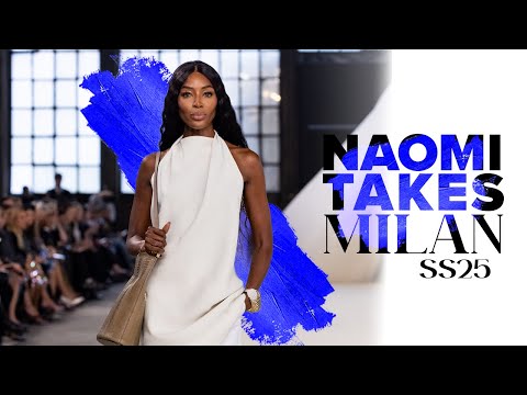 Runways, Rizzoli & Real Life: Naomi’s Milan Takeover