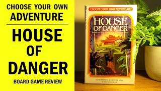 Choose Your Own Adventure: House of Danger Board Game Review & Runthrough