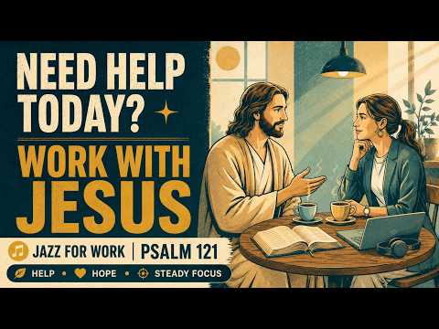 Jazz for Work ☕ Cozy Morning Café Jazz — Christian Worship When You Need Help, Hope & Steady Focus