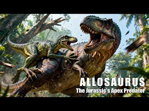 Allosaurus: Meet the Apex Predator of the Jurassic Before T-Rex Ever Existed.
