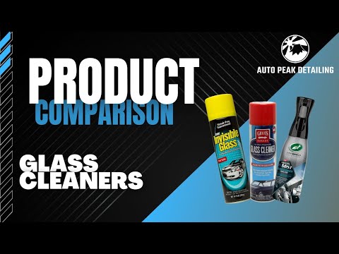 Comparison of Griots, invisible glass and turtle wax.