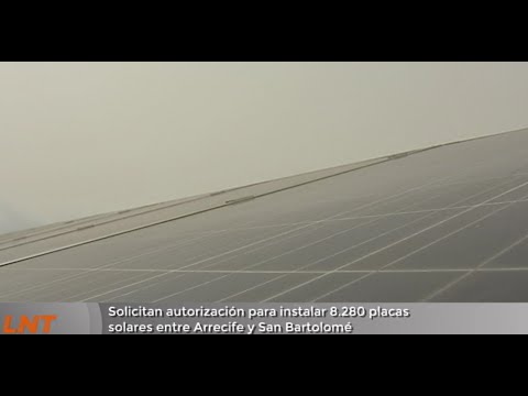 Solicitan autorización para instalar más de 8.000 placas solares