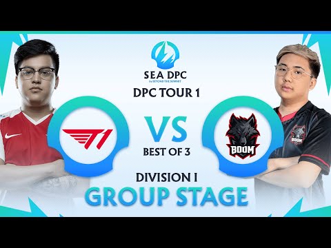 Boom Esports vs T1 Game 2 | DPC SEA Tour 1 Division 1