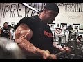 Super Heavy Weight Bodybuilder Ryan Bidigare Trains Arms 4 Weeks Out