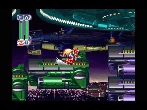 Mega Man X4: Storm Owl Stage (Zero) [1080 HD]