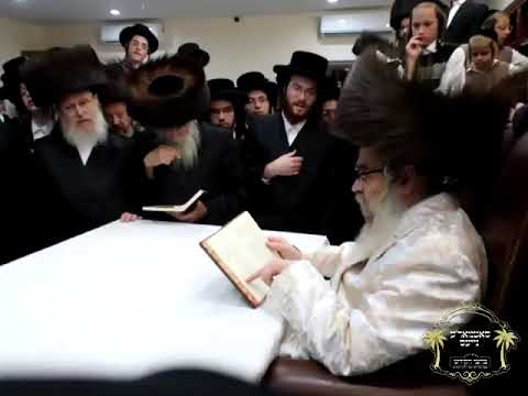 Satmar Rebbe R' Aharon Motzei Shabbos In Betlehem "Veyiten Lecha"