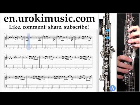 Oboe lessons Lana Del Rey, Sean Ono Lennon - Tomorrow Never Came Sheet Music Tutorial Part#2 um-i352