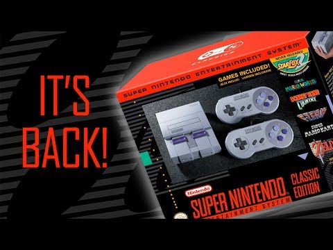 Nintendo Announces the Return of the Super Nintendo