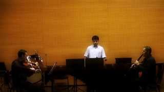 And Legions Will Rise for Marimba, Violin, and Clarinet (Intro)