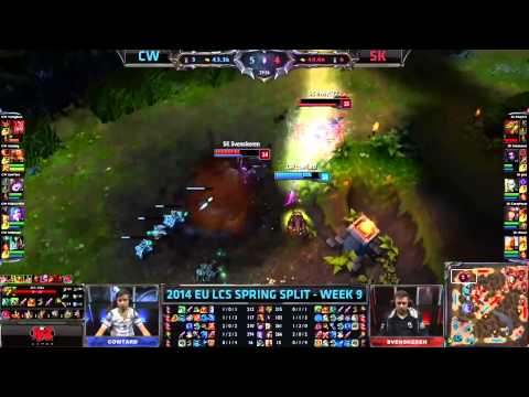 CW vs SK Highlights   LCS EU W9D1   Copenhagen Wolves vs SK Gaming Highlights VOD