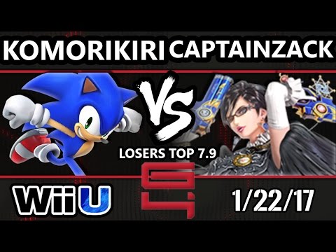 Genesis 4 Smash 4 - 2GG komorikiri (Sonic) Vs. DMG | CaptainZack (Bayonetta) SSB4 Losers Top 8