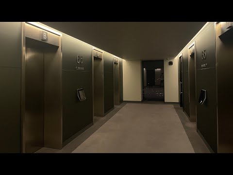 High speed lift surf Kone Ecodisc high rise 6M/S *Ultra rope*