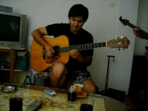 Venko Serafimov, Ivica Jordanov - Moral i Zlatko Kirezov (home coffe sesion blues -Stip 2009).mov