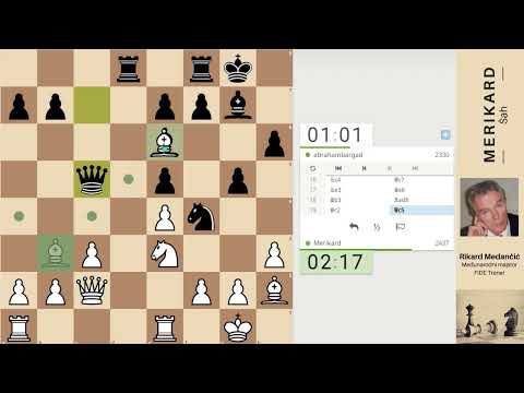 NAuči od majstora 579.  -  MATULOVIĆEV GAMBIT