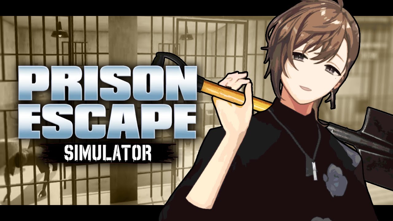 Prison Escape Simulator: Dig Out | 素早く脱獄するためのライフハック３選！前編 【にじさんじ/叶】