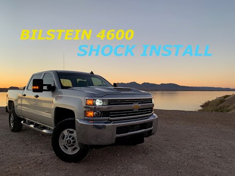 2011 - 2021 Chevy Silverado 2500HD Duramax 4 Shock Replacement (FAST & EASY)