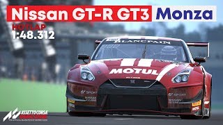Assetto Corsa Competizione - Nissan GT-R GT3 @ Monza - 1:48.312